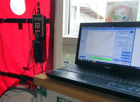 Link zum Blower Door Test